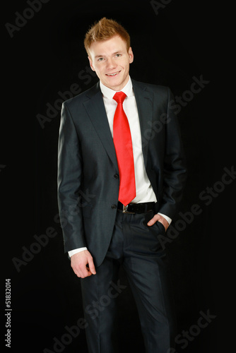 Photo: Portrait of successful business man Portrait of successful business man
