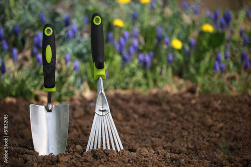 Photo: Werkzeuge im Garten Werkzeuge im Garten
