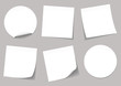 Set Of 6 White Stick Notes