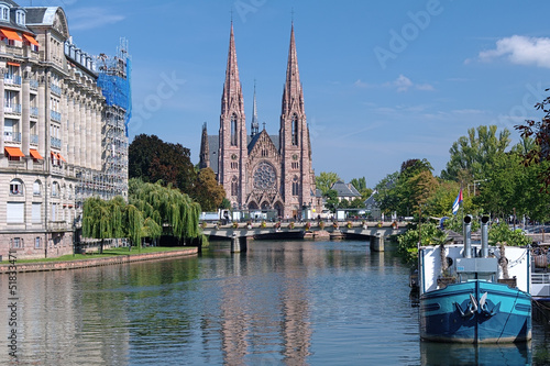 Photo: St. Paul Church in Strasburg, France St. Paul Church in Strasburg, France
