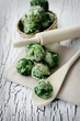 Spinach dumplings