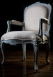 Vintage beige color armchair