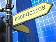 Business Concept. Production Sign.