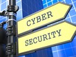 Business Concept. Cyber Security Sign.