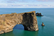 Photo: Coastal rock with a whole. Coastal rock with a whole.
