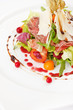Photo: salad with beef salad with beef