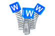 Springs with WWW cubes