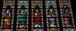 Roman catholic saints - stained glass