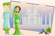 Muslim Wedding Couple