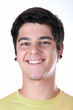 Photo: Adolescent en train de sourire. Adolescent en train de sourire.
