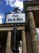 Platz des 18. März Berlin