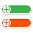 text box with plus