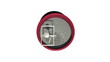 Concrete mixer top-down view on process