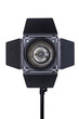 Studio light stand isolated on the white