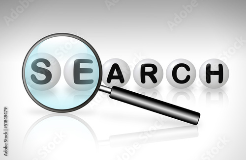 Illustration: Lupe - search Lupe - search