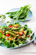 Photo: Salad with green asparagus Salad with green asparagus