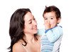 Foto: Family mother and son Family mother and son