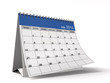 Folded July 2013 Desktop Calendar