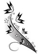 farfalle e stelline tattoo