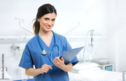 Photo: Nurse portrait Nurse portrait