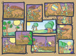 Art comic composition