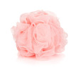 Pink bath puff