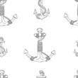 Vektor: Anchors Seamless Pattern Anchors Seamless Pattern