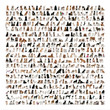 Foto: Large group of dog breeds in front of a white background Large group of dog breeds in front of a white background