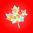 Canada Maple Leaf Background