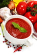 Traditional tomato soup