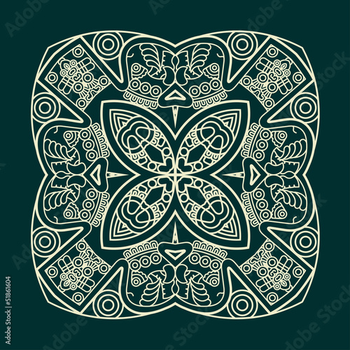 Vector: Vector Square Decorative Design Element Vector Square Decorative Design Element