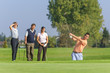 Photo: Spiel aus dem Sandbunker Spiel aus dem Sandbunker