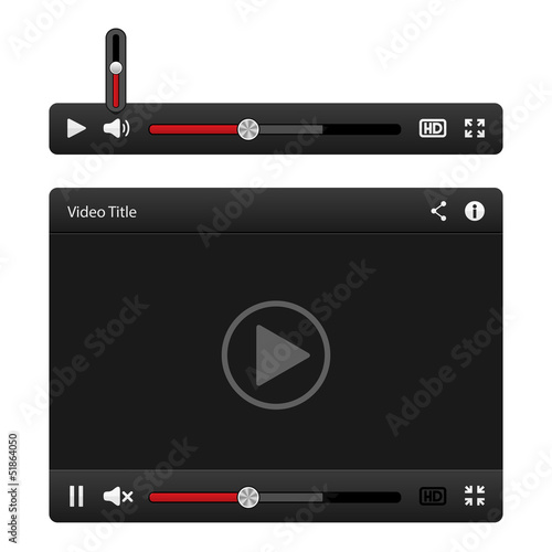 Vector: Video player Video player