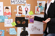 Photo: Detective investigating abduction of children Detective investigating abduction of children