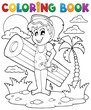 Coloring book summer activity 2