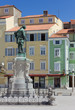 Piran's Main Square With Tartini's Statue