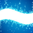 Vector Illustration of an Abstract Water Background