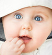 Photo: closeup portrait of beautiful baby closeup portrait of beautiful baby