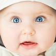 Photo: closeup portrait of beautiful baby closeup portrait of beautiful baby