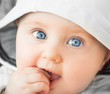 Photo: closeup portrait of beautiful baby closeup portrait of beautiful baby