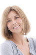 Happy middle-aged woman