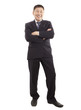 Photo: Happy asian business man isolated. Happy asian business man isolated.