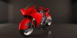 red bike