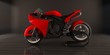 red bike
