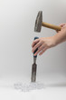 Tool on the white background