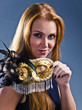 Foto: woman with mask woman with mask