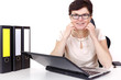 Friendly office woman