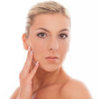 Photo: Closeup portrait of woman with day makeup Closeup portrait of woman with day makeup