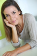 Portrait of smiling young woman