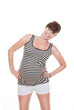 healthy pregnant woman